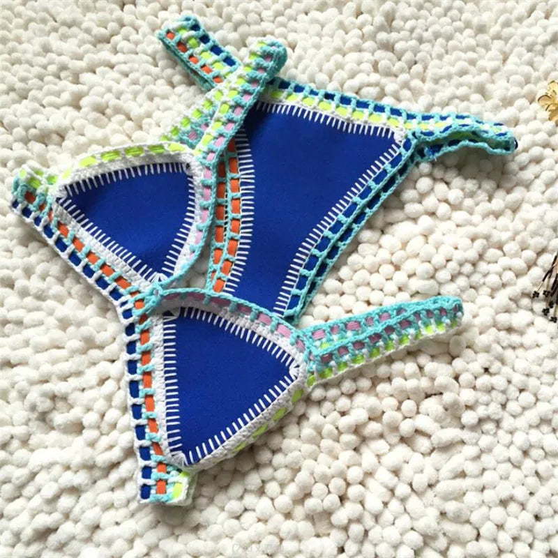 Sexy Bikinis Women Swimsuit Summer Neoprene Bikini Beach Wear Surf